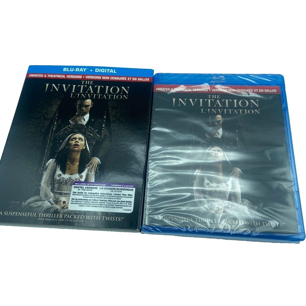 New The Invitation (Blu ray, 2022, Canadian)